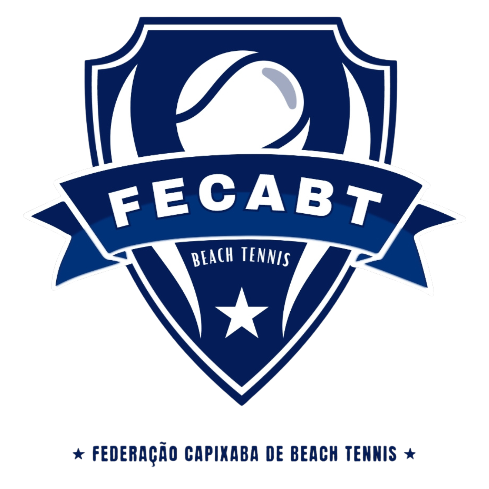 White and Brown Modern Badge Football Club Logo